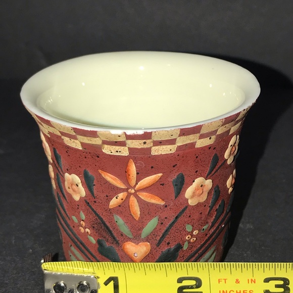 Vintage Lang Candles Primitives Votive Floral Bounty artwork by Ellen Stouffer - Picture 5 of 7